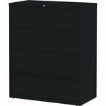 Lorell Fortress Series 4 - Drawer Lateral File with Receding Fronts and Roll - Out Shelves 42