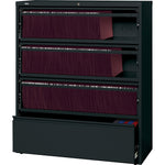 Lorell Fortress Series 4 - Drawer Lateral File with Receding Fronts and Roll - Out Shelves 42