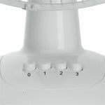 Lorell 12 Inch Oscillating Desk Fan with 3 Speed Settings and Safety Grill (LLR - LLR44551) - SchoolOutlet