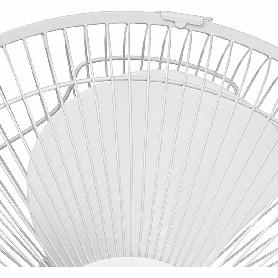 Lorell 12 Inch Oscillating Desk Fan with 3 Speed Settings and Safety Grill (LLR - LLR44551) - SchoolOutlet
