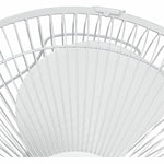 Lorell 12 Inch Oscillating Desk Fan with 3 Speed Settings and Safety Grill (LLR - LLR44551) - SchoolOutlet