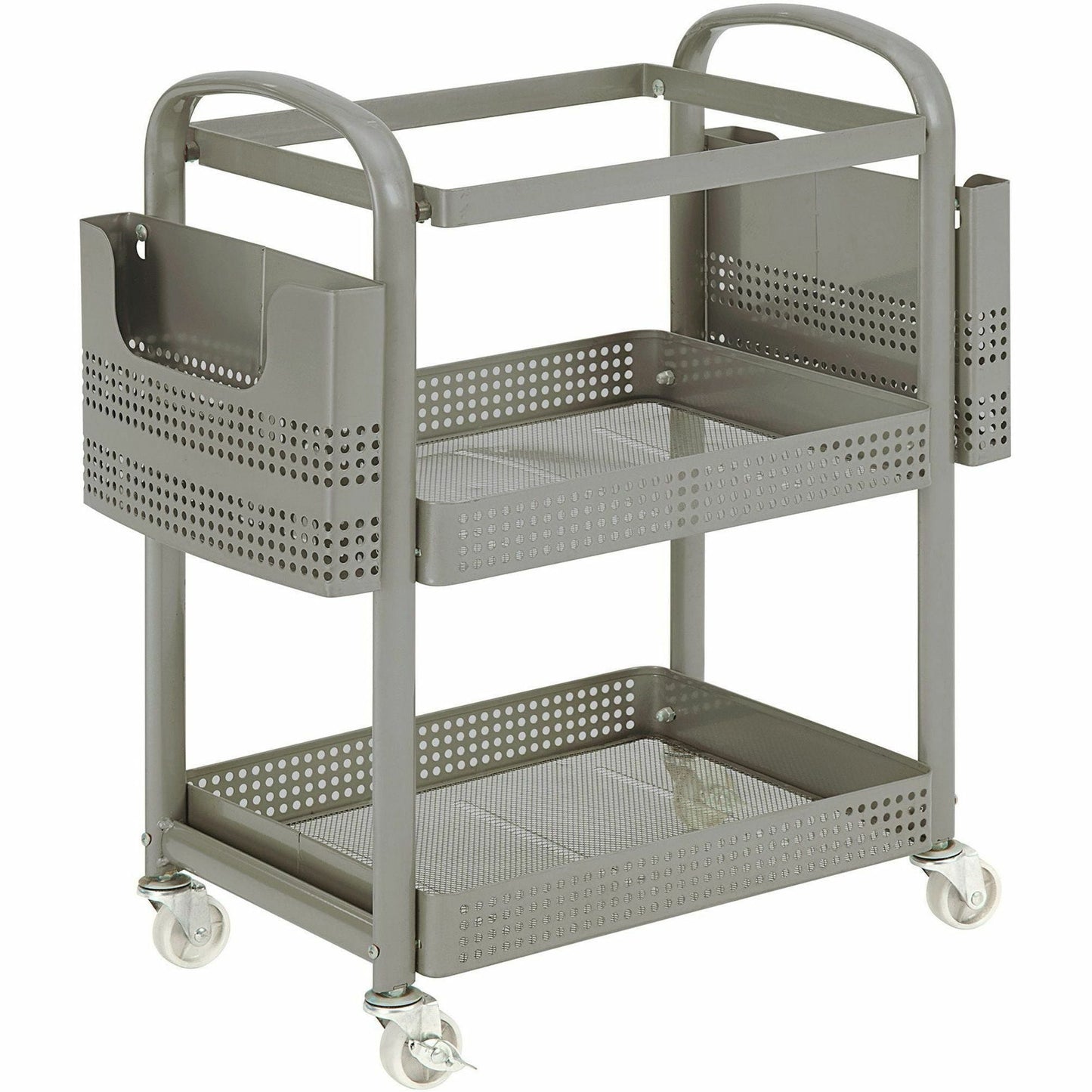 Lorell Mobile File Cart 25.25"H x 22.4"W x 12.5"L (LLR - LLR45654) - SchoolOutlet