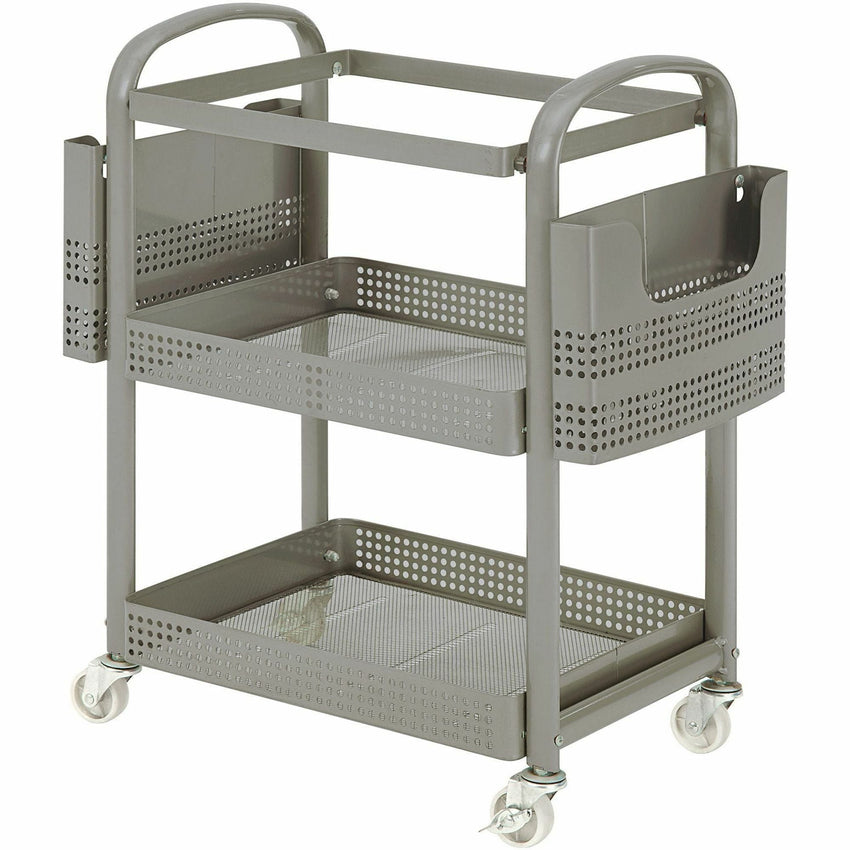 Lorell Mobile File Cart 25.25"H x 22.4"W x 12.5"L (LLR - LLR45654) - SchoolOutlet