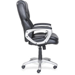 Lorell Wellness by Design Accucel Executive Office Chair with Lumbar Accu - pressure Support 20.5 - 24.2 