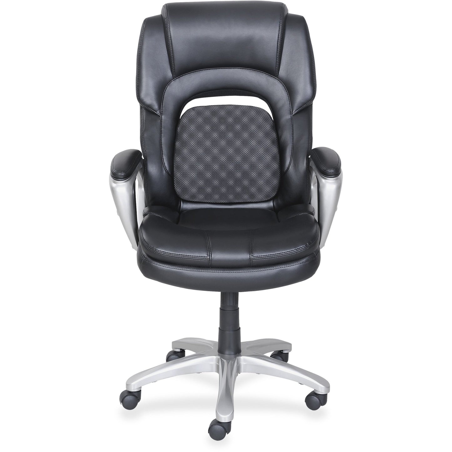 Lorell Wellness by Design Accucel Executive Office Chair with Lumbar Accu - pressure Support 20.5 - 24.2 "H (LLR - LLR47422) - SchoolOutlet