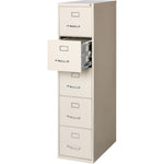 Lorell Fortress Series 5 - Drawer Commercial - Grade Vertical File Steel Ball - Bearing Putty 15
