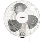 Lorell Pull - chain Wall - Mounting 3 - speed Fan with Oscillating Adjustable Tilt Head and 5 ft. Power Cord (LLR - LLR49256) - SchoolOutlet