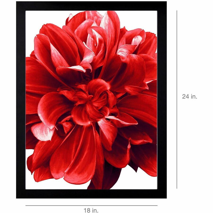Lorell Wide Document Frame 18 x 24 Rectangle Display Frame (LLR - LLR49312) - SchoolOutlet
