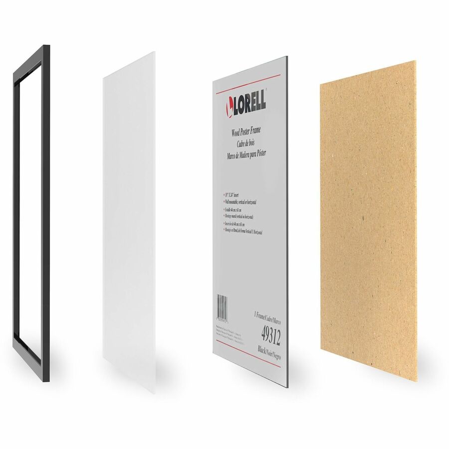 Lorell Wide Document Frame 18 x 24 Rectangle Display Frame (LLR - LLR49312) - SchoolOutlet