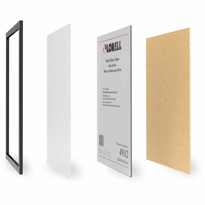 Lorell Wide Document Frame 18 x 24 Rectangle Display Frame (LLR - LLR49312) - SchoolOutlet
