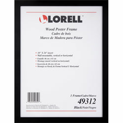 Lorell Wide Document Frame 18 x 24 Rectangle Display Frame Set of 8 (LLR-LLR49312CT)