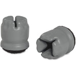 Lorell GripLock Slip - On Floor Savers with Reinforced Felt Bottom for Round Furniture Legs 1.5