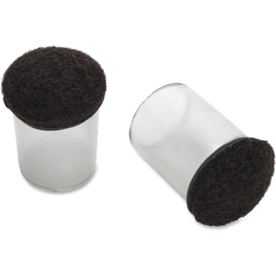 Lorell Clear FlexShield Sleeve Floor Protectors with Cushioned Felt Tip for Chair and Table Legs 8 Pack (LLR - LLR49321) - SchoolOutlet