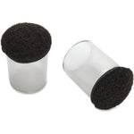 Lorell Clear FlexShield Sleeve Floor Protectors with Cushioned Felt Tip for Chair and Table Legs 8 Pack (LLR - LLR49321) - SchoolOutlet