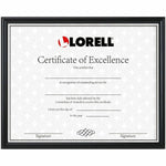 Lorell Certificate Frame 8.5 x 11 Inch ABS Plastic Desktop or Wall Mount Black (LLR - LLR49415) - SchoolOutlet