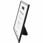 Lorell Certificate Frame 8.5 x 11 Inch ABS Plastic Desktop or Wall Mount Black (LLR - LLR49415) - SchoolOutlet