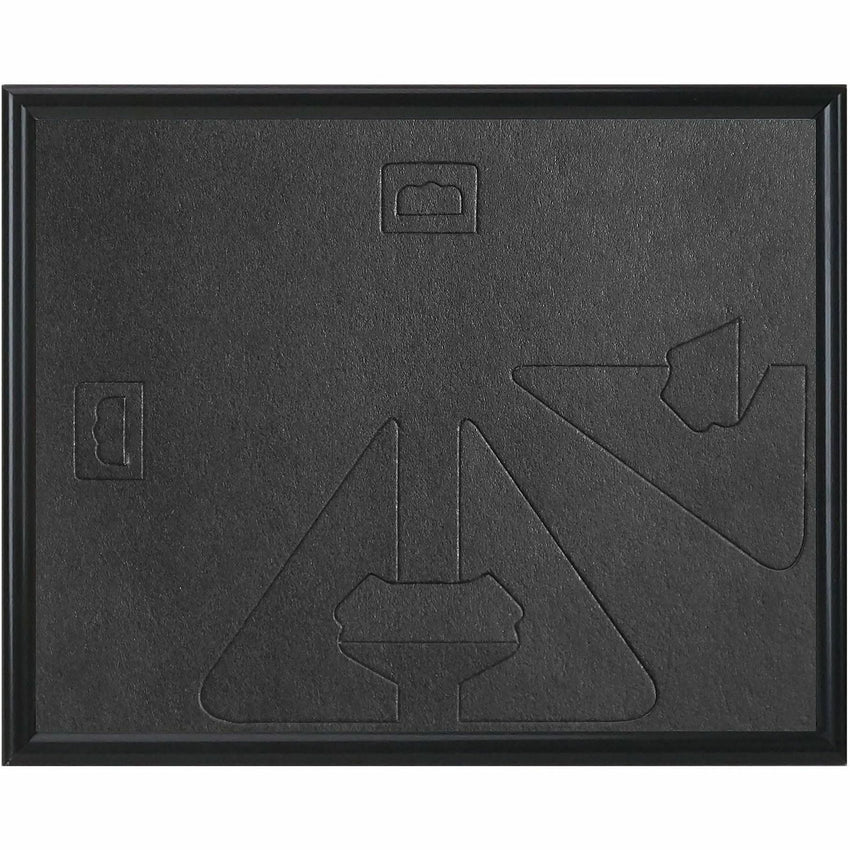 Lorell Certificate Frame 8.5 x 11 Inch ABS Plastic Desktop or Wall Mount Black (LLR - LLR49415) - SchoolOutlet