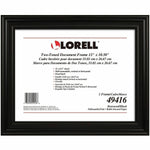 Lorell Two - Toned Certificate Frame 13 x 10.5 Inch Desktop or Wall Mount Black Rosewood (LLR - LLR49416) - SchoolOutlet