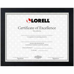 Lorell Certificate Frame 8.5 x 11 Inch Desktop or Wall Mount Display Black (LLR - LLR49418) - SchoolOutlet
