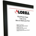 Lorell Mountable Wood Poster Frame for Wall Display 16