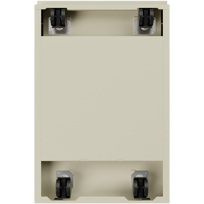 Lorell Fortress Series 3 - Drawer Box/Box/File Mobile Pedestal Steel Ball - Bearing 15"W x 20"D x 27.7"H (LLR - LLR4952X277) - SchoolOutlet