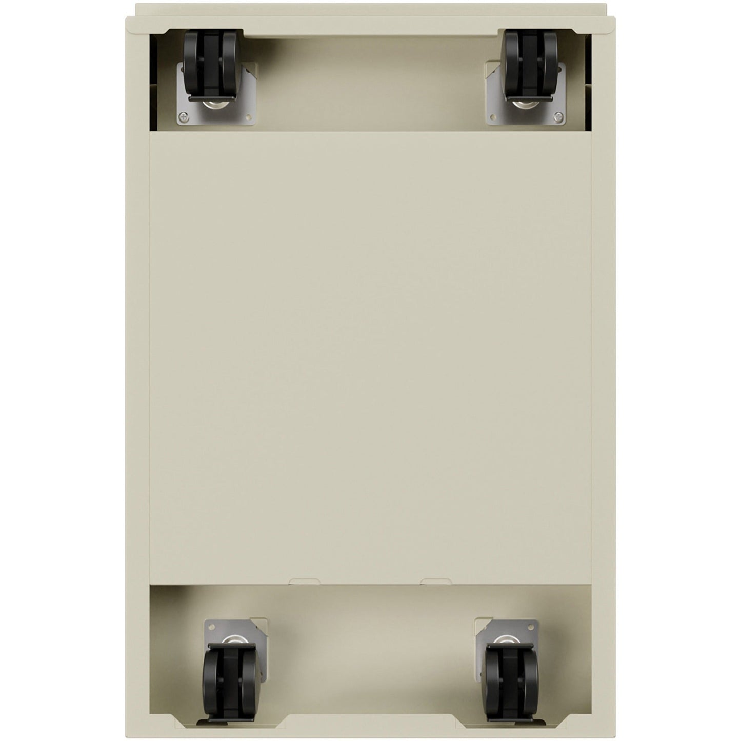 Lorell Fortress Series 2 - Drawer File/File Mobile Pedestal Steel Ball - Bearing 15"W x 20"D x 27.7"H (LLR - LLR4952XF277) - SchoolOutlet