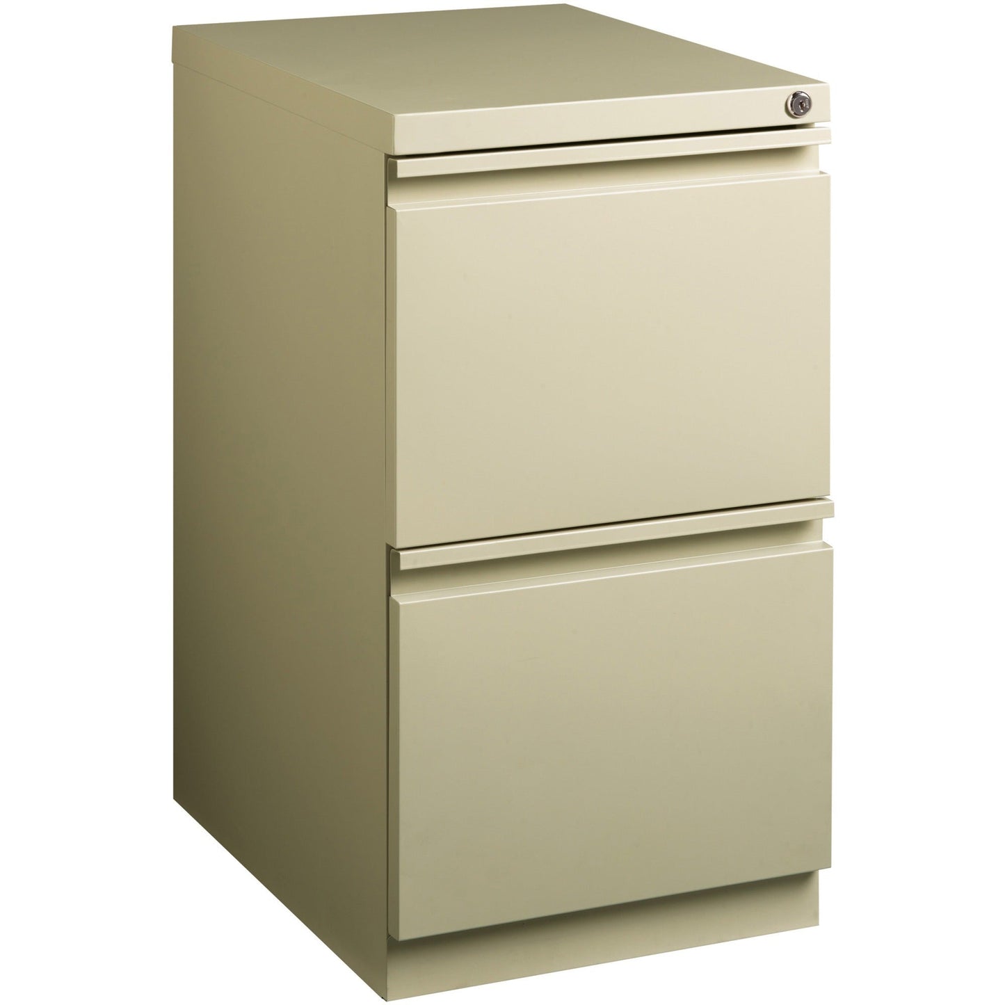 Lorell Fortress Series 2 - Drawer File/File Mobile Pedestal Steel Ball - Bearing 15"W x 20"D x 27.7"H (LLR - LLR4952XF277) - SchoolOutlet