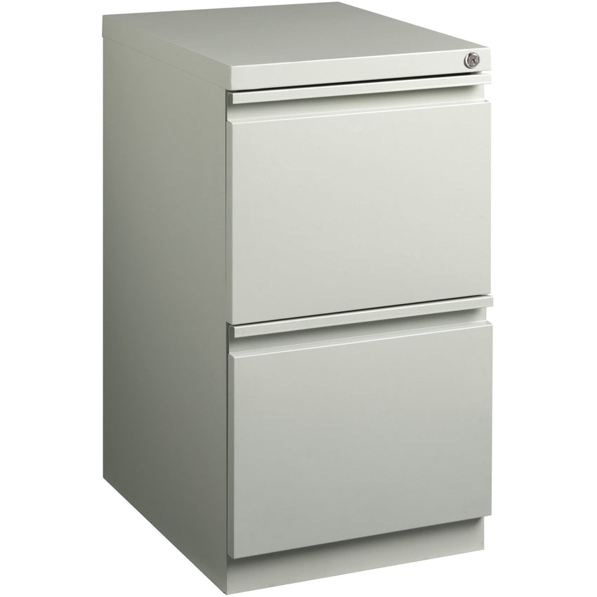 Lorell Fortress Series 2 - Drawer File/File Mobile Pedestal Steel Ball - Bearing 15"W x 20"D x 27.7"H (LLR - LLR4952XF277) - SchoolOutlet