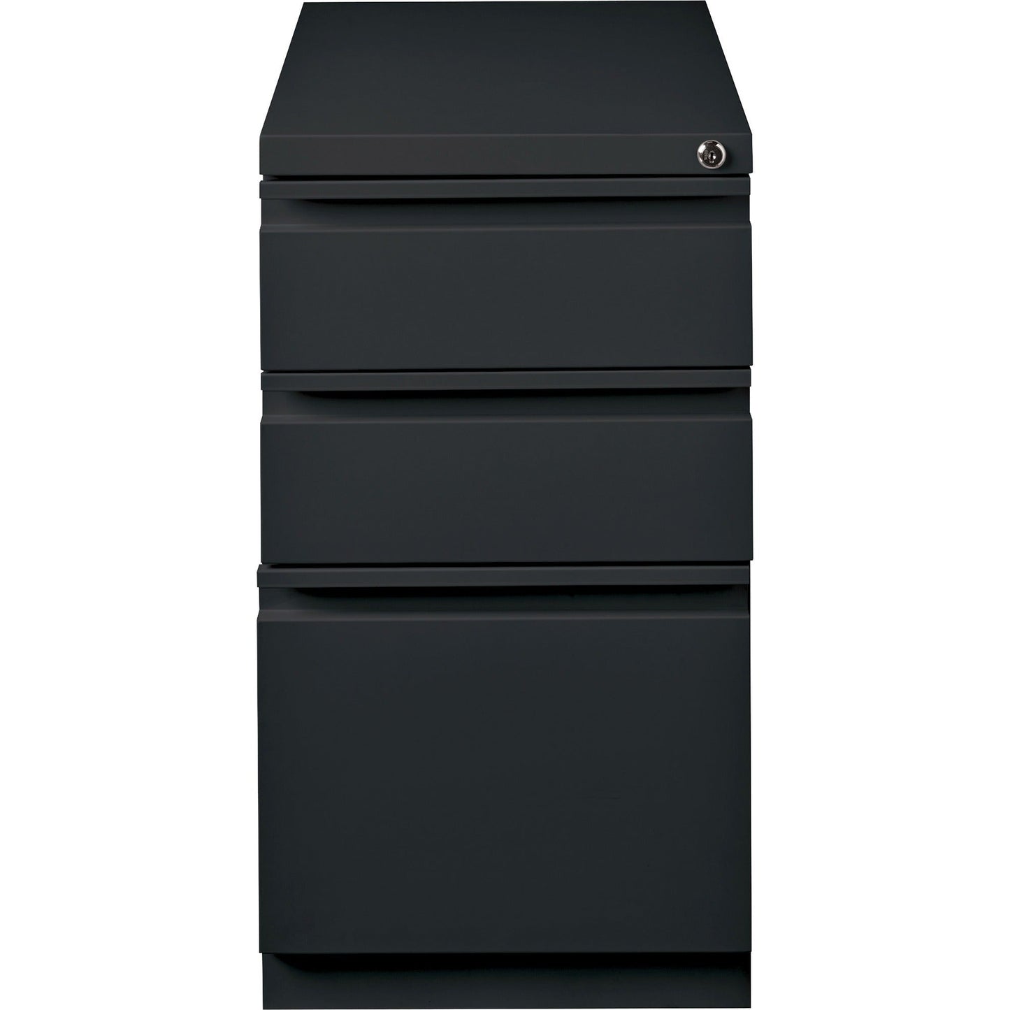 Lorell Fortress Series 3 - Drawer Box/Box/File Mobile Pedestal Steel Ball - Bearing 15"W x 22.9"D x 27.7"H (LLR - LLR4952X277) - SchoolOutlet