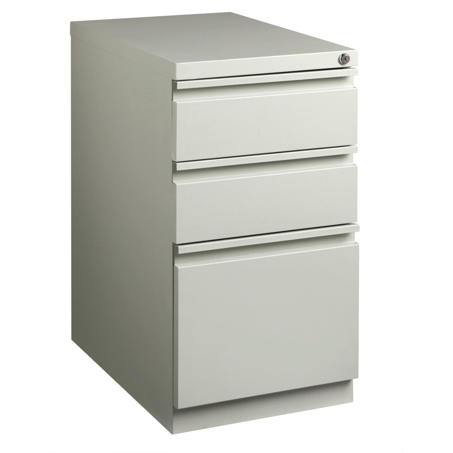 Lorell Fortress Series 3 - Drawer Box/Box/File Mobile Pedestal Steel Ball - Bearing 15"W x 22.9"D x 27.7"H (LLR - LLR4952X277) - SchoolOutlet