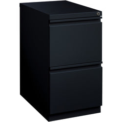 Lorell Fortress Series 2-Drawer File/File Mobile Pedestal Steel Ball-Bearing 15"W x 22.9"D x 27.7"H (LLR-LLR4953X278)