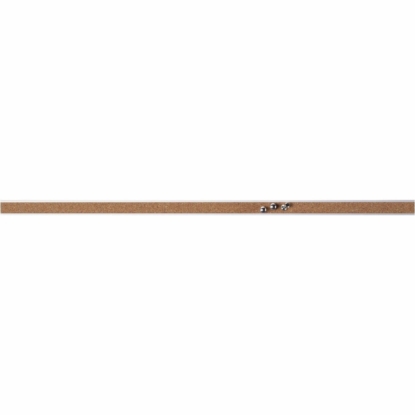 Lorell Cork Strip Bulletin Bars with Self - Healing Cork Surface and Aluminum Frame (LLR - LLR49533BD) - SchoolOutlet