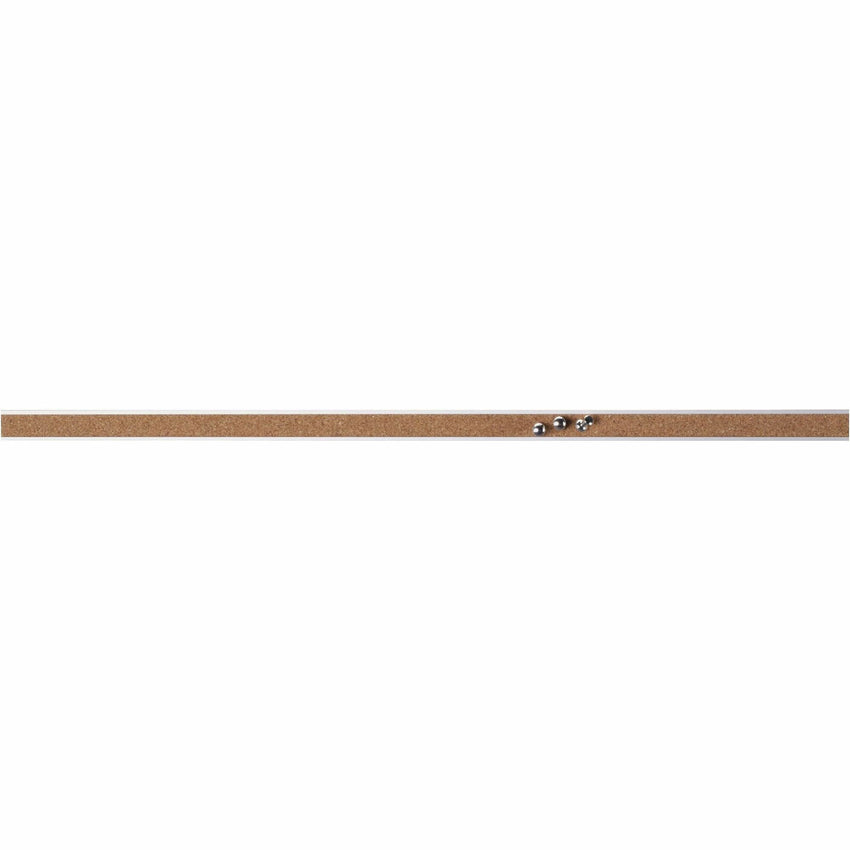Lorell Cork Strip Bulletin Bars with Self - Healing Cork Surface and Aluminum Frame (LLR - LLR49533BD) - SchoolOutlet