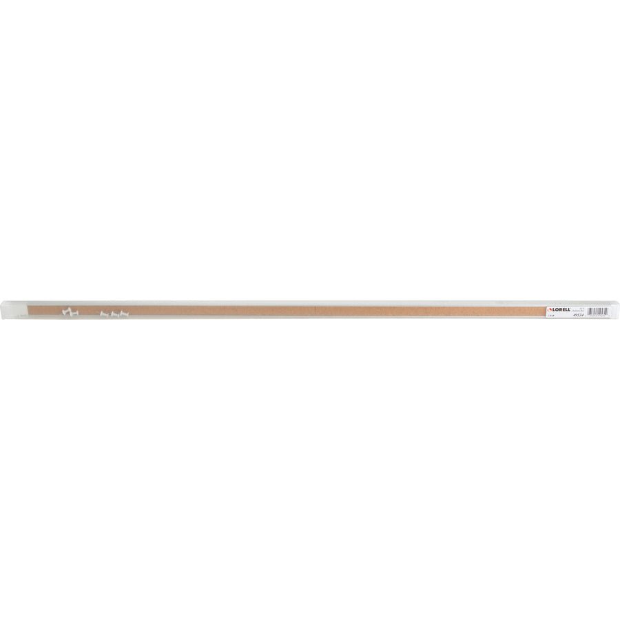 Lorell Cork Strip Bulletin Bar 36" Self - Healing Cork Surface (LLR - LLR49534) - SchoolOutlet