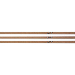 Lorell Cork Strip Bulletin Bars 36" with Self-Healing Cork Surface Set of 3 (LLR-LLR49534BD)