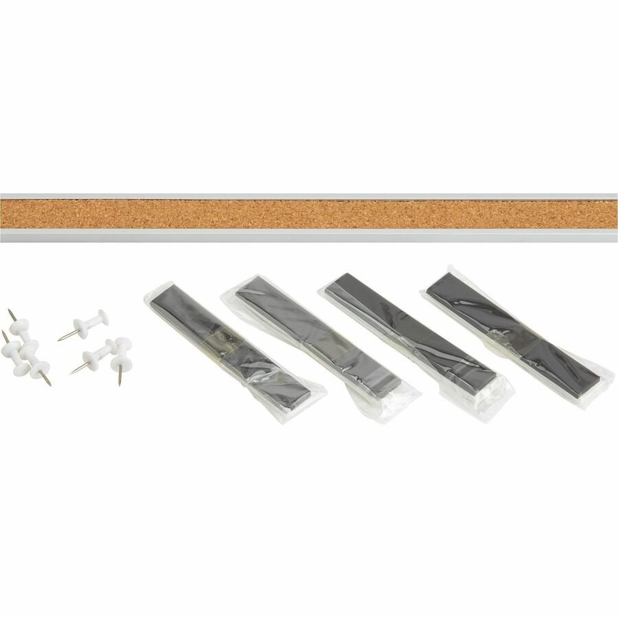 Lorell Cork Strip Bulletin Bars with Self - Healing Cork Surface Set of 3 (LLR - LLR49534BD) - SchoolOutlet