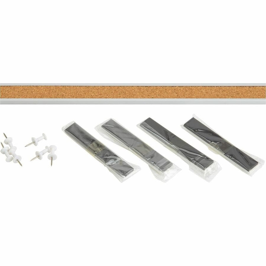 Lorell Cork Strip Bulletin Bars with Self - Healing Cork Surface Set of 3 (LLR - LLR49534BD) - SchoolOutlet