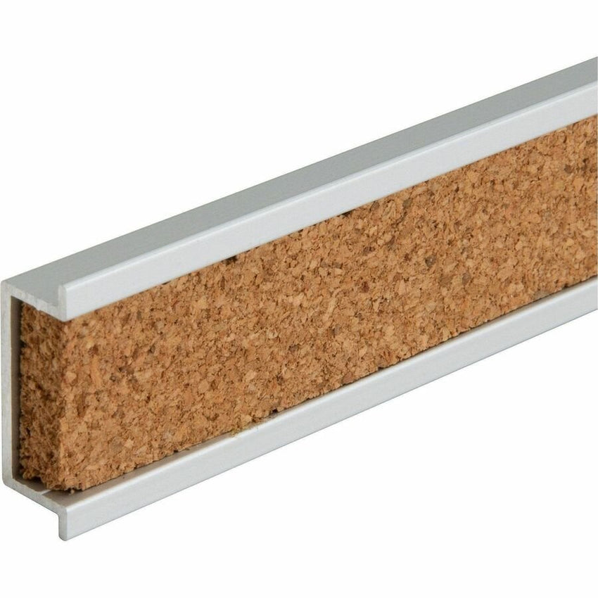 Lorell Cork Strip Bulletin Bars with Self - Healing Cork Surface Set of 3 (LLR - LLR49534BD) - SchoolOutlet