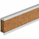 Lorell Cork Strip Bulletin Bars with Self - Healing Cork Surface Set of 3 (LLR - LLR49534BD) - SchoolOutlet