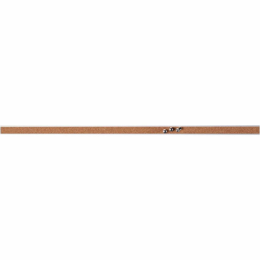 Lorell Cork Strip Bulletin Bar 48" Self - Healing Cork Surface (LLR - LLR49535) - SchoolOutlet