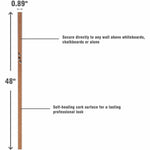 Lorell Cork Strip Bulletin Bar 48