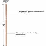 Lorell Cork Strip Bulletin Bars 48