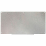 Lorell Dry - Erase Glass Board Frosted Surface with Steel Mounting Hardware 72