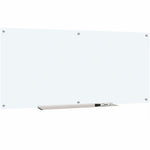Lorell Dry - Erase Glass Board Frosted Surface with Steel Mounting Hardware 72