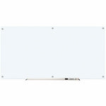 Lorell Dry - Erase Glass Board Frosted Surface with Steel Mounting Hardware 72