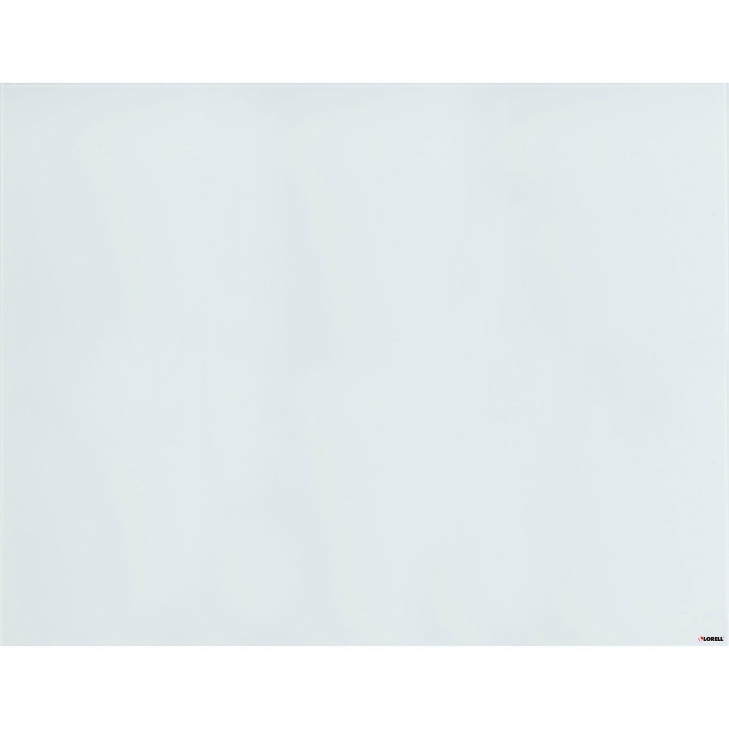 Lorell Magnetic Dry - Erase White Glass Board with Integrated Marker Tray 46.5"W x 36"H (LLR - LLR52508) - SchoolOutlet