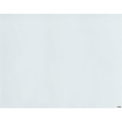 Lorell Magnetic Dry-Erase White Glass Board with Integrated Marker Tray 46.5"W x 36"H (LLR-LLR52508)