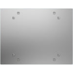 Lorell Magnetic Dry - Erase White Glass Board with Integrated Marker Tray 46.5