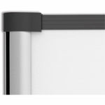 Lorell Magnetic Dry - Erase Board with Foam Side Posting Bars and Aluminum Frame 36