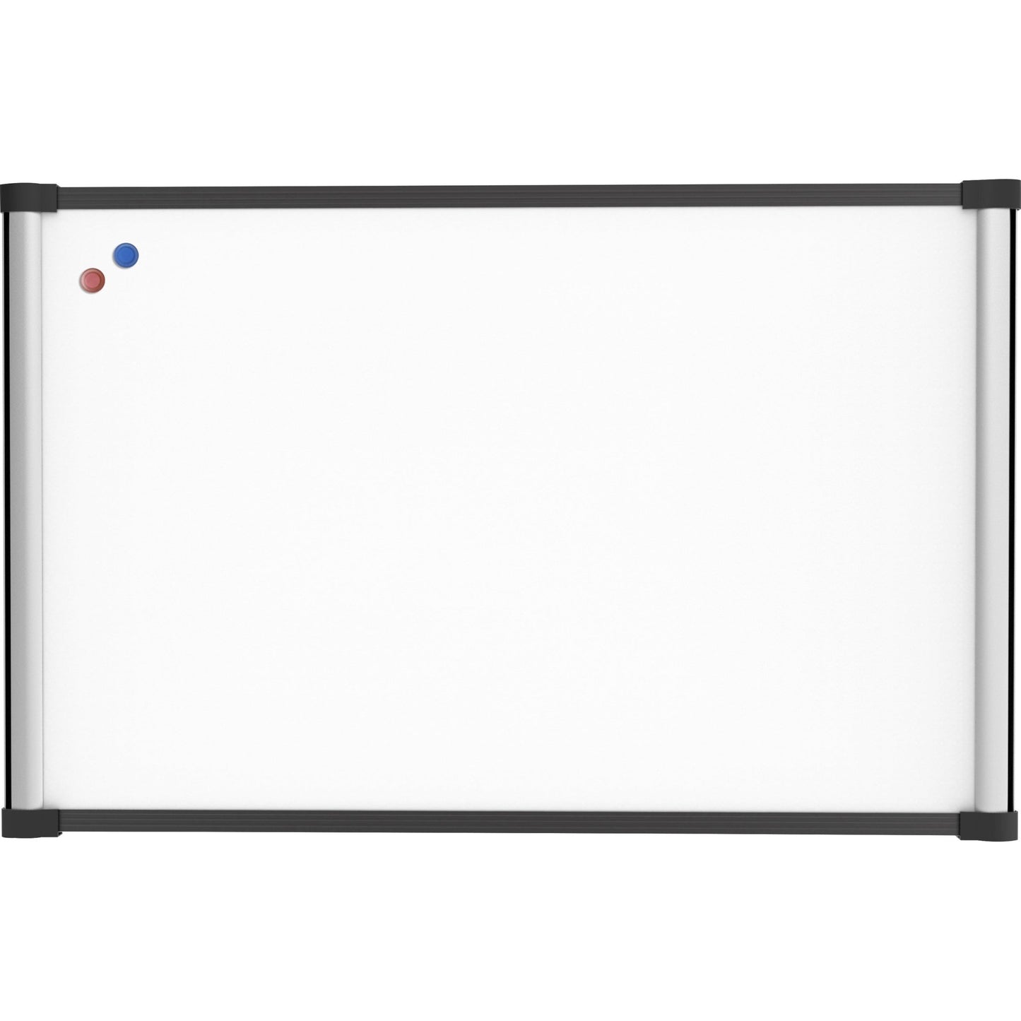 Lorell Magnetic Dry - Erase Board with Foam Side Posting Bars and Aluminum Frame 36"W x 24"H (LLR - LLR52511) - SchoolOutlet